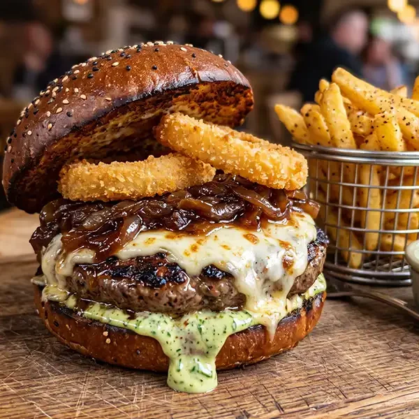 CARAMEL BURGER